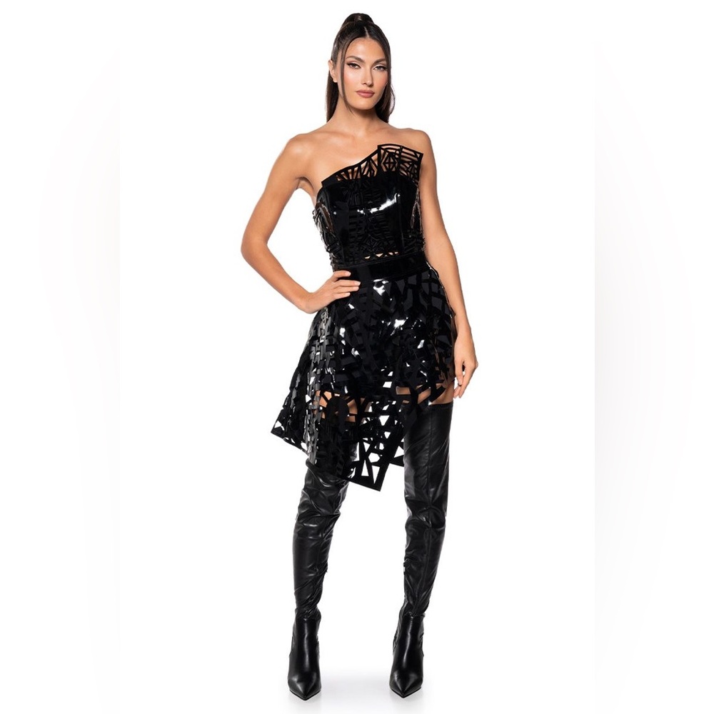 Akira, Party In The Back Cut-Out mini dress!